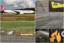 O aeronavă Turkish Airlines a distrus 10 balize la decolare. 268 de persoane erau la bord