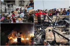 Noua scuză a Israelului, după ce a bombardat o tabără de refugiaţi din Rafah. 45 de oameni au murit, majoritatea copii și femei