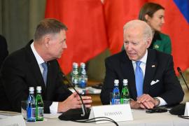 Klaus Iohannis, primit de Joe Biden la Casa Albă
