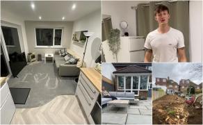 Nu avea destui bani să-și cumpere un apartament așa că a transformat garajul părinților într-o locuință de vis. Cât l-a costat