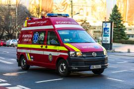 Accident de groază cu zece persoane implicate, în Alba. Patru oameni au ajuns la spital