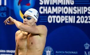 David Popovici s-a calificat în semifinalele Campionatului European de înot de la Belgrad cu cel mai bun timp