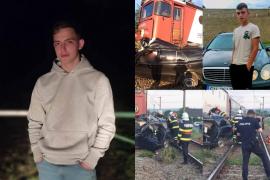 "Alexuţu nostru, mereu o sa rămâi în inimile noastre, copil bun şi cuminte!" El este tânărul de 19 ani care a murit, după ce maşina sa a fost lovită de tren