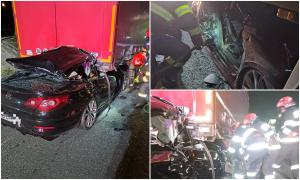 Un tânăr de 22 de ani a murit pe loc, după ce a intrat cu maşina sub TIR, pe autostrada A1. Camionul era parcat regulamentar