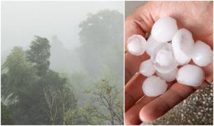 12 judeţe intră de la ora 15.00 sub avertizare cod portocaliu de ploi torenţiale, grindină şi vijelii. Vreme severă până duminică dimineaţă