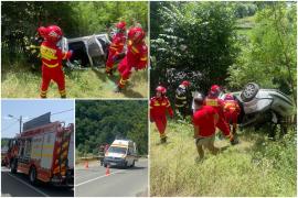 Accident cumplit în Muncelu, Alba