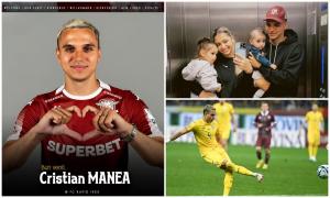 Cristi Manea a semnat cu Rapid, după despărţirea de CFR Cluj. Mesajul postat de fundaş: 