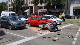 Un ofiţer german pe motocicletă, care-l escorta pe Viktor Orban după meciul Ungaria - Scoţia, a fost izbit mortal de un BMW, la Stuttgart