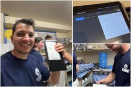 Reacţia unui român care a primit 500 de dolari bacşiş în prima zi de muncă, în SUA: "În 15 ani nu am vazut aşa ceva"