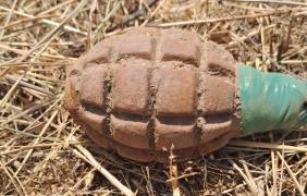 grenadă găsită în Giurgiu