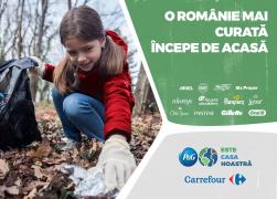 (P) Voluntarii P&G și Carrefour au colectat 1.500 kg de deșeuri  din zona rezervației Valea Vâlsanului