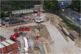 Lucrări la magistrala de metrou M6, către Otopeni. Restricţii de trafic timp de 3 luni în zona Piaţa Montreal - Piaţa Presei Libere