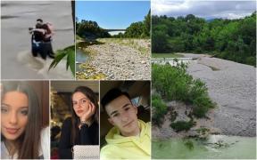 Cum arăta insula pe care se aflau cei trei tineri români înainte să fie înghițită de viitură, în Italia