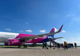 Wizz Air crește frecvenţa mai multor zboruri pe un aeroport din România. Oraşele în care vom putea călători mai des