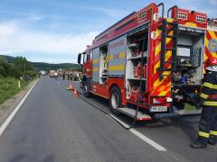 Accident cu 6 răniţi, în Sălaj: două maşini s-au izbit pe DN 1H. A fost activat Planul Roşu de Intervenţie