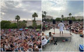 Proteste masive în Mallorca faţă de turismul excesiv. Peste 10.000 de persoane au ieşit în stradă şi cer restricţii pentru turişti