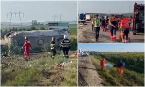 Carnagiu pe un drum din Suceava. Cinci morţi, printre care doi copii, într-un accident înfiorător la Cumpărătura