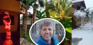 Ideea inedită avută de Mircea. Şi-a transformat grădina dintr-o comună din Teleorman într-un colţ de Rai: "Mulți nu cred ca este în România"