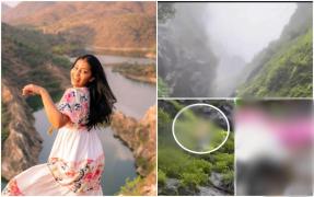 Și-a filmat moartea fără să știe, când voia să se posteze pe Instagram. O tânără de 27 de ani a căzut 100 de metri de pe marginea unei cascade, în India