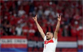 EURO 2024. Merih Demiral, suspendat două meciuri, după gestul controversat făcut pe teren în timpul partidei cu Austria
