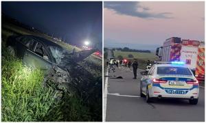 Doi tineri dintr-un atelaj hipo, morţi pe loc într-un accident cumplit, în Ruginoasa. O maşină i-a izbit în plin