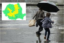 Rupere de nori în 19 judeţe, începând cu ora 12. Avertizările de caniculă au fost prelungite în aproape toată ţara