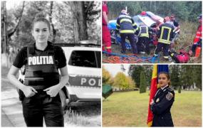 "Drum lin, Roberta! Ți-ai dorit foarte mult această meserie, iar azi ai sfârșit în ea". Multă durere după moartea poliţistei de doar 21 de ani. A fost ultima misiune