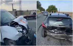 Accident grav în judeţul Constanţa. Un microbuz a intrat din plin într-un copac, după ce s-a ciocnit cu o maşină: 2 tinere, la spital