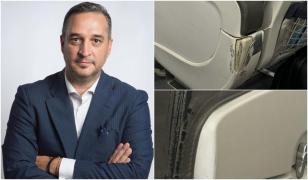 Neregulile descoperite de șeful ANPC într-un avion: "Preţul biletelor creşte concomitent cu deprecierea aeronavelor, iar curăţenia este uneori inexistentă"