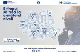 (P) ADR promovează proiectul "Competențe în tehnologii avansate pentru IMM-uri" prin opt evenimente regionale, care debutează la Sibiu