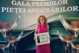 Antena 1, "Televiziunea Anului" la Gala Premiilor Asigurarilor & Pensiilor Private. Reporterul Observator Mădălina Chiţac a ridicat premiul