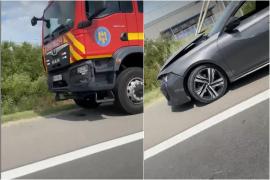 Carambol pe autostrada A1 Bucureşti-Piteşti, în urma unui accident cu 5 maşini. Coloană de vehicule de aproape 2 km