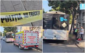O bătrână a murit călcată de autobuz, pe un bulevard din Constanţa. Şoferul a ieşit pozitiv la drugtest