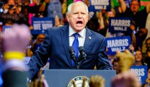 Cine este Tim Walz, guvernatorul din "Midwest" ales de Kamala Harris pentru funcția de vicepreședinte. L-a atacat pe Trump în primul său discurs