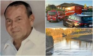 Român dispărut de patru zile în Italia, găsit mort. Daniel zăcea într-un canal de irigare din provincia Vercelli