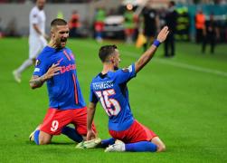 FCSB - RFS 4-1 în Europa League. Roş-albaştrii sunt pe locul doi în grupă