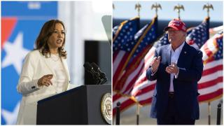 Kamala Harris - Donald Trump