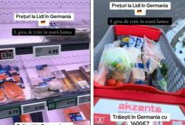 Preţurile dintr-un Lidl nemţesc, comparativ cu acelaşi magazin de la noi: "Uite cât costă roşiile. Dacă ai 900 de euro chiria, nu-ţi mai rămâne nimic"
