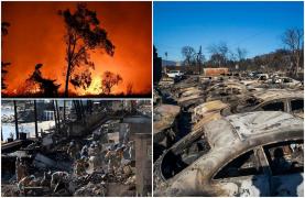 Incendii în Los Angeles. Pierderi totale de 40 de miliarde de dolari pentru industria asigurărilor