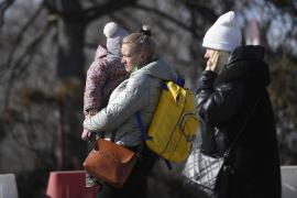 ucraineni la granița cu România