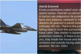 Oamenii din Tulcea, sfătuiţi să se adăpostească 90 de minute