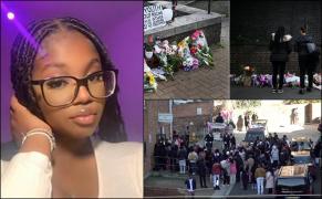 Elianne Andam, tânăra ucisă a fost înmormântată