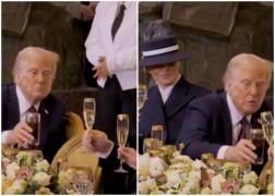 De ce nu bea Donald Trump niciodată alcool. A ciocnit cu un pahar de Coca-Cola la prânzul oficial de învestire