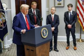 Trei importanţi lideri de afaceri s-au alăturat lui Trump: Larry Ellison, Masayoshi Son şi Sam Altman