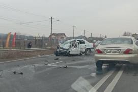 Şoferul autoturismului a murit pe loc