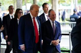Donald Trump şi Michael Bloomberg