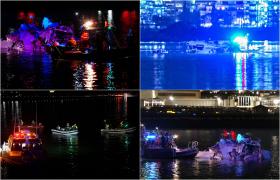 Un avion cu 64 de oameni s-a prăbușit în râul Potomac din Washington, după impactul cu un elicopter militar cu 3 oameni. 30 de cadavre, scoase din apă