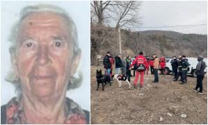 Firuţa, o bătrână de 93 de ani din Gorj, căutată de poliţişti cu câini de urmă. De două zile, femeia e de negăsit