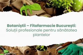 (P) Botaniștii – Fitofarmacie București: Soluții profesionale pentru sănătatea plantelor