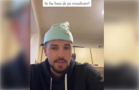 Câți bani a primit într-o lună un român din Germania de la TikTok: "Și voi puteți să faceți chestia asta"